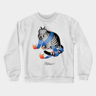 B kliban cat, cat dad 2 Crewneck Sweatshirt